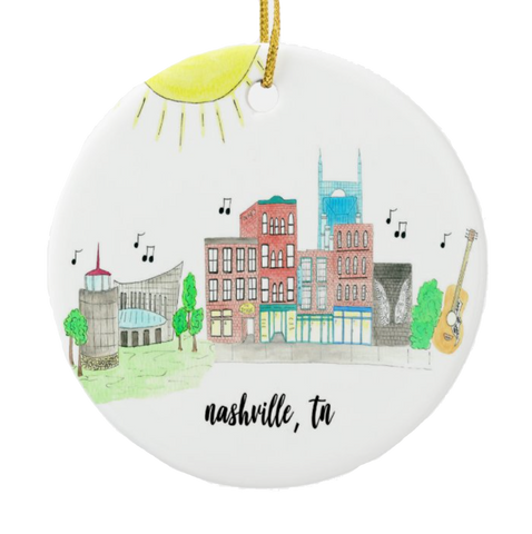 Nashville, TN Ornament