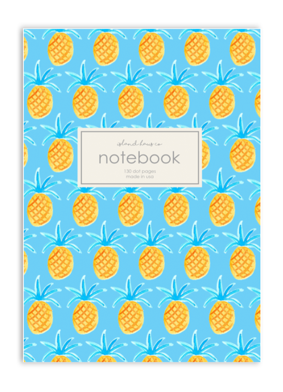 Notebook Dot Journal Pineapple