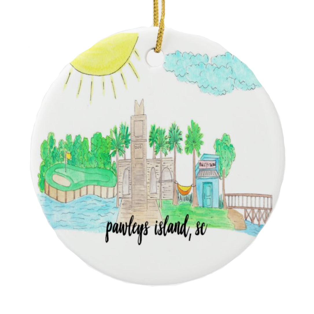 Souvenir Beach Ornament