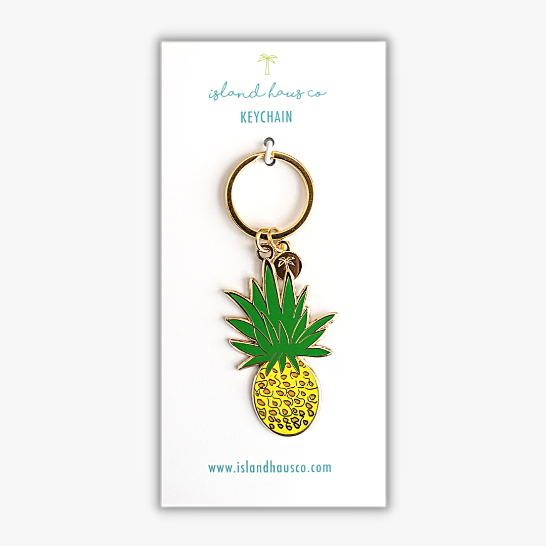 pineapple key chain