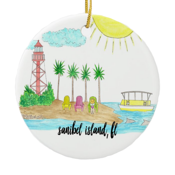 Souvenir Beach Ornament