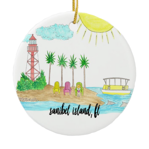 Souvenir Beach Ornament