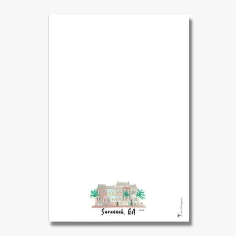 Savannah, GA Tea Towel