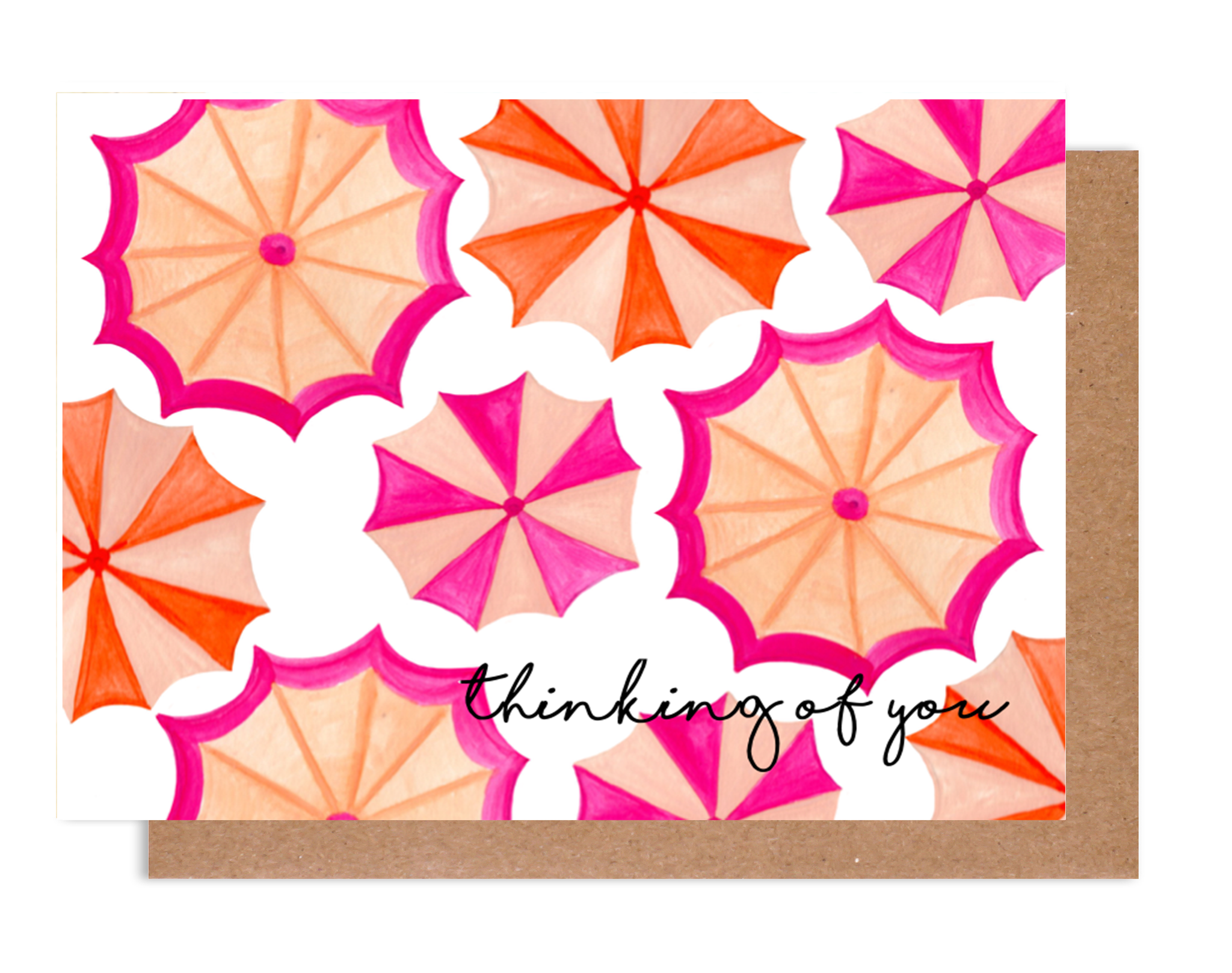 Thinking of You Umbrella Card