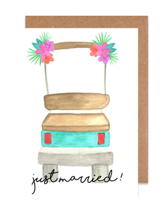 Just Married Card