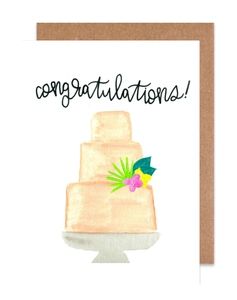 Wedding Cake Card